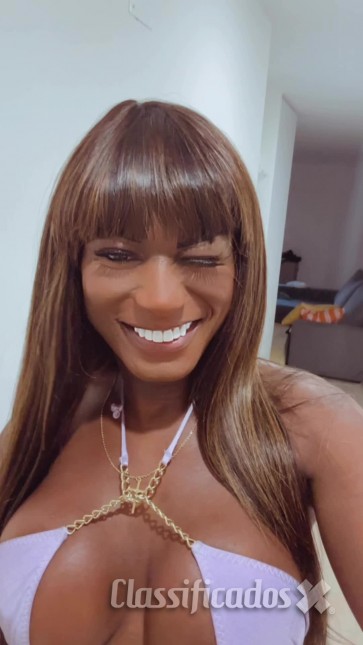 1X Black Goddess Shemale/ Deusa Negra Trans